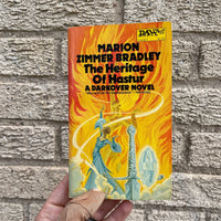 The Heritage of Hastur: A Darkover Novel - Marion Zimmer Bradley - 1975 1st Printing Daw Books Paperback - George Barr Cover