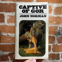 Captive of Gor - John Norman - 1972 Ballantine Books Paperback - Gino D’Achille Cover