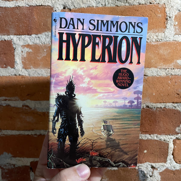 Hyperion- Dan Simmons - 1995 Bantam Books paperback - Gary Ruddell Cover