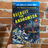 The Plot Against Earth - Calvin M. Knox / Recruit For Andromeda - Milton Lesser - Ace Double D358