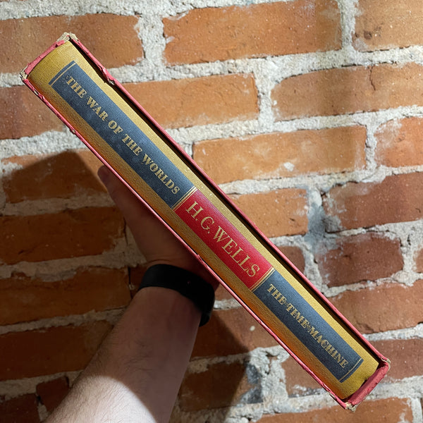 The Time Machine / War of the Worlds - H.G. Wells - 1964 Illustrated Heritage Press Hardback with Slipcase