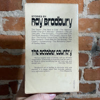 The October Country - Ray Bradbury - 1974 Illustrated Ballantine Books Paperback