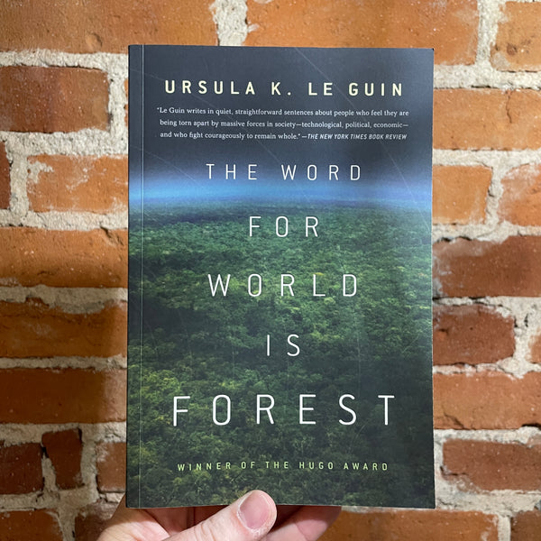 The Word for World is Forest - Ursula K. Le Guin - Tor Books Paperback - Darrell Gulin Cover