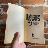 Nightmare Seasons - Charles L. Grant - 1983 Tor Books Paperback