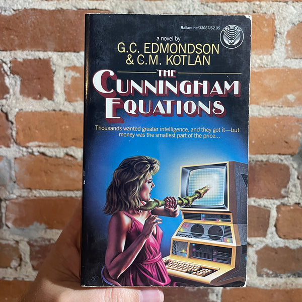 The Cunningham Equation - G.C. Edmondson & C.M. Kotlan - 1986 Ballantine Books Paperback - Barclay Shaw Cover