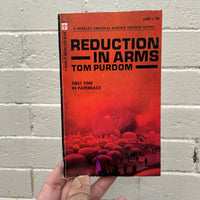 Reduction in Arms - Tom Purdom - 1971 Berkley Medallion Books Paperback - Paul Lehr Cover