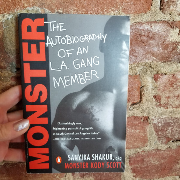 Monster: The Autobiography of an L.A. Gang Member - Sanyika Shakur, Kody Scott (1994 Penguin Paperback)