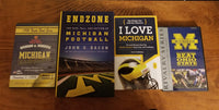 Michigan College Football Fan Book and Movie Bundle