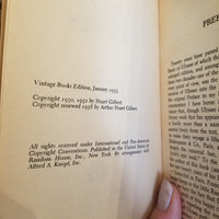 James Joyce's Ulysses: A Study - Stuart Gilbert (1955 Vintage Books paperback)