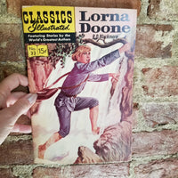 Classics Illustrated #32  - Lorna Doone - R.D. Blackmore (May 1957, Gilberton)
