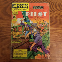 Classics Illustrated No. 70 The Pilot James Fenimore Cooper (April 1950 Gilberton Company vintage comic)