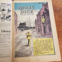 Classics Illustrated Moby Dick #5 - Herman Melville (June 1964 Gilberton Company vintage comic)