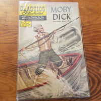 Classics Illustrated Moby Dick #5 - Herman Melville (June 1964 Gilberton Company vintage comic)