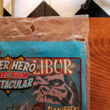 Excalibur SUPER HERO COMIC BOOK SPECTACULAR New in bag! 1 CARD 2 COMIC BOOKS