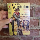 The Virginian: A Horseman of the Plains - Owen Wister (1962 Pocket Book vintage paperback)