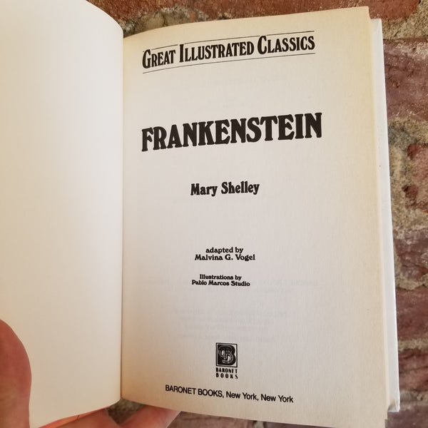 Shellce Baronet Frankenstein (Great Illustrated Classics) - Malvina G. Vogel (Adapter ...