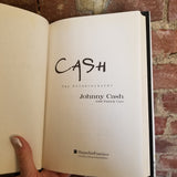 Cash: An Autobiography - Johnny Cash, Patrick Carr 1997 Harper San Francisco 1st Edition hardback