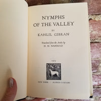 Nymphs of the Valley - Kahlil Gibran 1973 Alfred Knopf vintage hardback