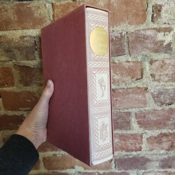 The Pickwick Papers - Charles Dickens 1938 The Heritage Press vintage hardcover