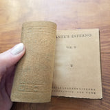 Dante's Inferno Volume I & II - Dante - Little Leather Library vintage softcovers