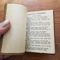 Dante's Inferno Volume I & II - Dante - Little Leather Library vintage softcovers