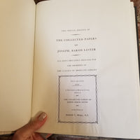 The Collected Papers of Joseph Lister Volume 1 - Joseph Lister 1979 Classics of Medicine Library hardback