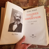 Theories of Surplus Value Part  1- Karl Marx 1969 Progress Publishers Moscow vintage hardback