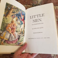 Little Men- Louisa May Alcott -1955 Nelson Doubleday vintage hardback