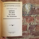 Four Plays: The Clouds/The Birds/Lysistrata/The Archanians - Aristophanes 1969 Airmont Classic vintage paperback