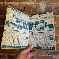 In City and Country- Nila Banton Smith- Unit Activity Reading Series 1935 vintage hardback