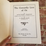 The Cowardly Lion of Oz - Ruth Plumly Thompson 1923 The Reilley & Lee Company vintage hardback