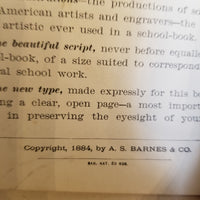 National Reader Number 3- Charles Barnes 1884 American Book Company vintage hardback