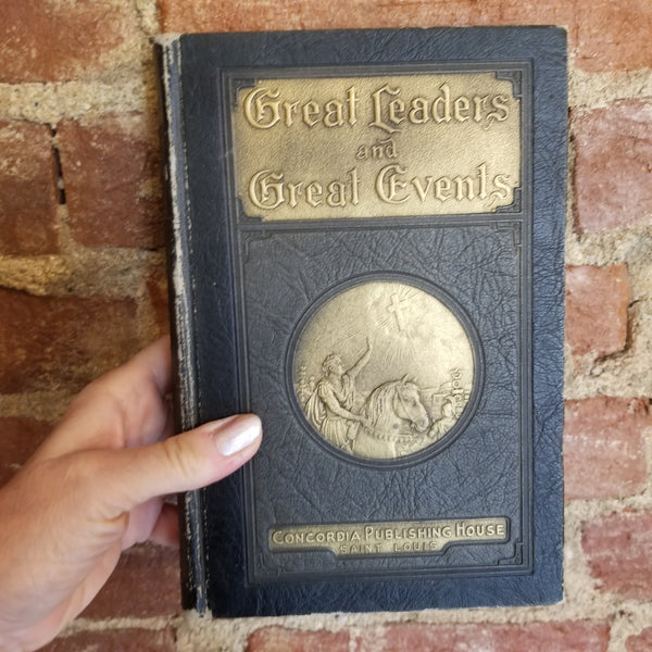 Great Leaders and Great Events, Historical Essays on the Field of Church History - Buchheimer -  Concordia Publishing House vintage hardback