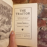 The Traitor - Thomas Dixon Jr. 1907 Grosset & Dunlap vintage hardback