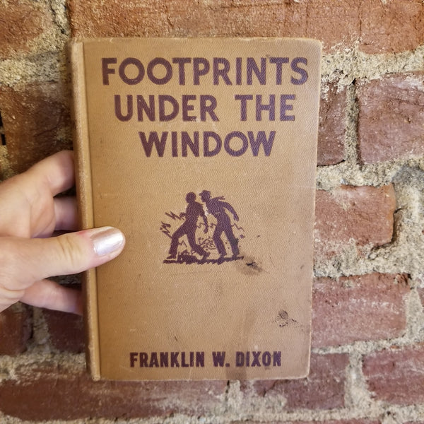 Footprints Under the Window (The Hardy Boys #12) - Franklin W. Dixon 1933 Grosset & Dunlap vintage hardback