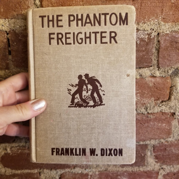 The Phantom Freighter - Franklin W. Dixon 1947 Grosset & Dunlap hardback - The Hardy Boys #26