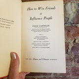 How to Win Friends and Influence People - Dale Carnegie 1937 Simon  & Schuster 29th ed vintage hardback