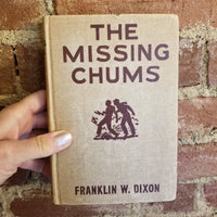 The Missing Chums (The Hardy Boys #4) - Franklin W. Dixon - 1928 Grosset & Dunlap vintage hardback