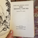 The Missing Chums (The Hardy Boys #4) - Franklin W. Dixon - 1928 Grosset & Dunlap vintage hardback