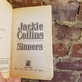 Sinners - Jackie Collins 1984 Pocket Books vintage paperback