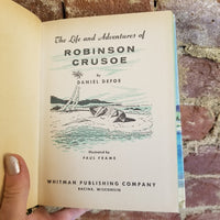 Robinson Crusoe - Daniel Defoe 1955 Whitman vintage hardback