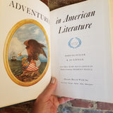 Adventures in American Literature - Edmund Fuller 1963 Harcourt Brace Laureate Edition hardback