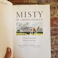 Misty of Chincoteague (Misty #1) - Marguerite Henry 1964 Rand McNally vintage hardback