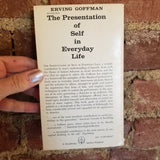 The Presentation of Self in Everyday Life - Erving Goffman 1959 Doubleday Anchor vintage paperback