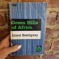 Green Hills of Africa - Ernest Hemingway 1935 Charles Scribner's Sons vintage paperback,