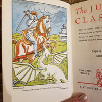 The New Junior Classics: Volume 3 Myths and Legends 1958 P.F. Collier & Sons vintage hardback