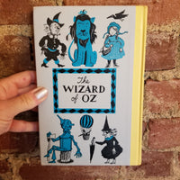 The Wizard of Oz Junior Deluxe Edition - L. Frank Baum -1956 Nelson Doubleday vintage illustrated hardback