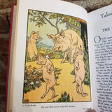 The New Junior Classics: Volume 1 Fairy Tales and Fables 1960 P.F. Collier & Sons vintage hardback