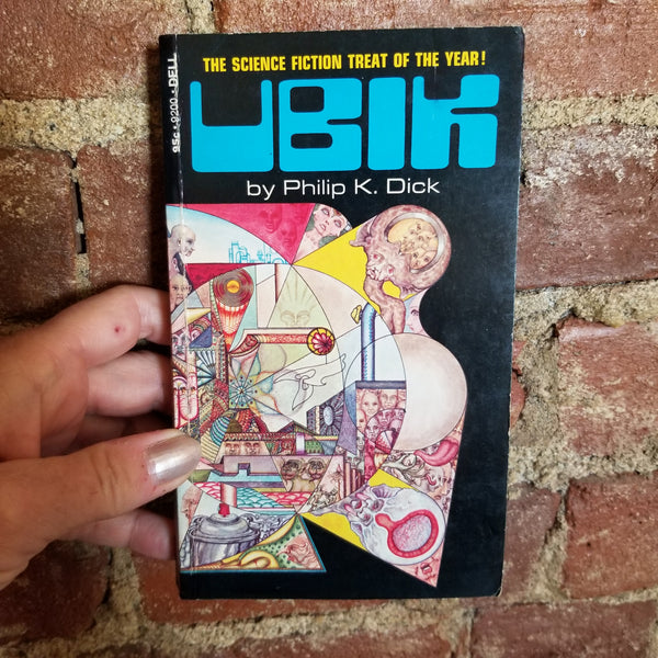 Ubik - Philip K. Dick 1970 Dell Books Jeff Jones Cover vintage paperback