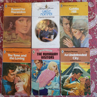 Essie Summers and more Harlequin Books Vintage Lot of 6 paperbacks 1973-1985